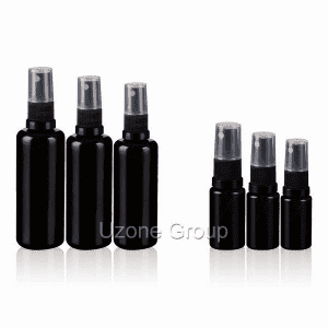 Massive Selection for Pet Bottles For Cosmetics - Dark Violet Glass Bottle With Plastic Mist Sprayer – Uzone