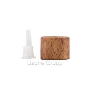 18/410 Rubber houten/andere houten Deksel met kunststof druppelaar