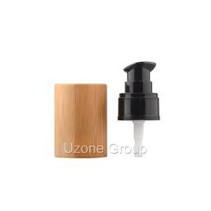 24/410 plastic pump with bamboo cover