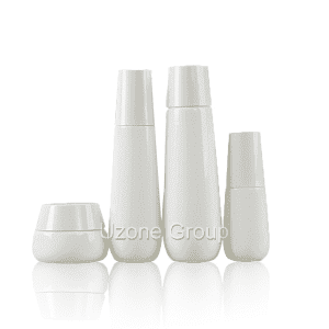 China Manufacturer for Printed Glass Bottle With Dropper Cap - Opal White Glass Bottle And Cream Jar – Uzone