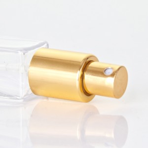 100mL Travel Mini Perfume Bottle with Plating Pump Sprayer