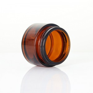 Wholesale Amber Custom Skin Care Glass Containers for Cream