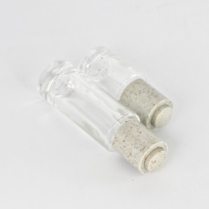 New materials button dropper glass bottle for serum and essential oil