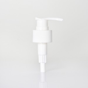 28mm White Shampoo Lotion Pump Cap
