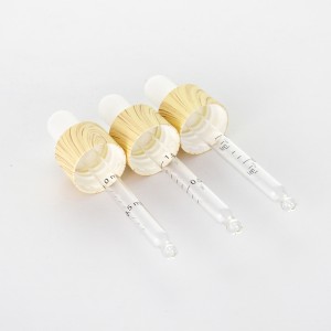 Water transfer printing 18/410 droppers with graduated glass pipettes for precise dispensing