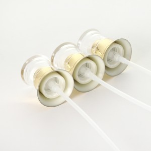 20mm Plating Gold Cosmetic Pump Dispenser for Lotion