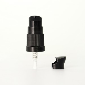 20mm Black Plastic Lotion Pumps with Lid Wholesale