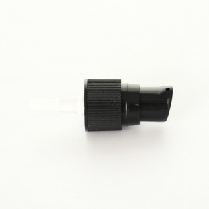 20mm Black Plastic Lotion Pump Dispenser for Sale