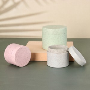 30ml 50ml 100ml Colourful Cream Jars in Various Sizes Biodegradable Environment Friendly Skin Care Cream Jar