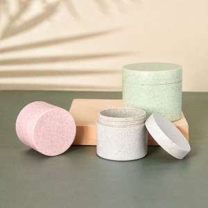 30ml 50ml 100ml Colourful Cream Jars in Various Sizes Biodegradable Environment Friendly Skin Care Cream Jar