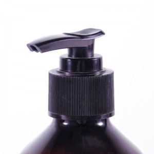 450 400 280 200 100ml empty amber Plastic PET plastic shampoo hand wash lotion pump bottle with black lotion pumps