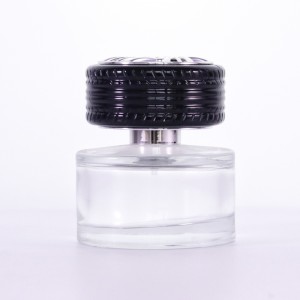 Empty Botella perfume De atomizer Glass 50ml Custom Perfume Bottle With tire perfume bottle cap