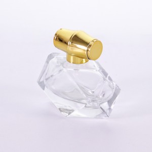 20ml  luxury perfume bottle with metal texture lid can be customized empty bottle spray perfume