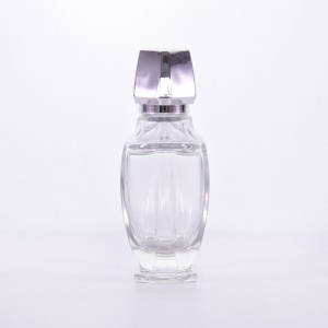 Wholesale customization 50ml Empty Perfume Bottle Luxury Perfume Cap Spray bottle glass bottle