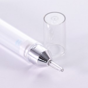 Luxury New Design Acrylic smeared serum bottle airless pump tube for moisturizing essence