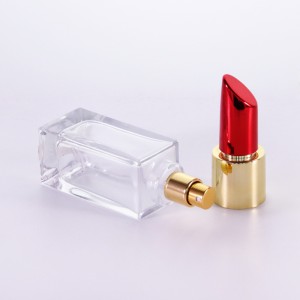 High-end luxury custom lipstick perfume bottle can be customized color material  50ml  women’s perfume bottle