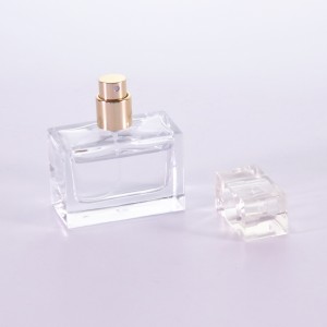Premium luxury transparent empty spray perfume bottle 20ml 30ml 50ml can be customized color logo capacity