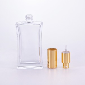 100ml 50ml 30ml clear thick bottom empty glass bottle perfume bottle spray in stock