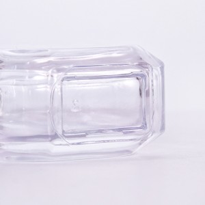 Warehouse spot transparent glass bottle spray custom perfume bottle can be customized color 30ml 50ml 100ml