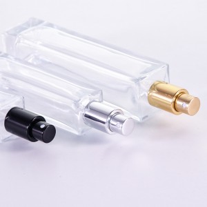 Spot transparent glass bottle spray custom perfume bottle can be customized color 30ml 50ml 100ml