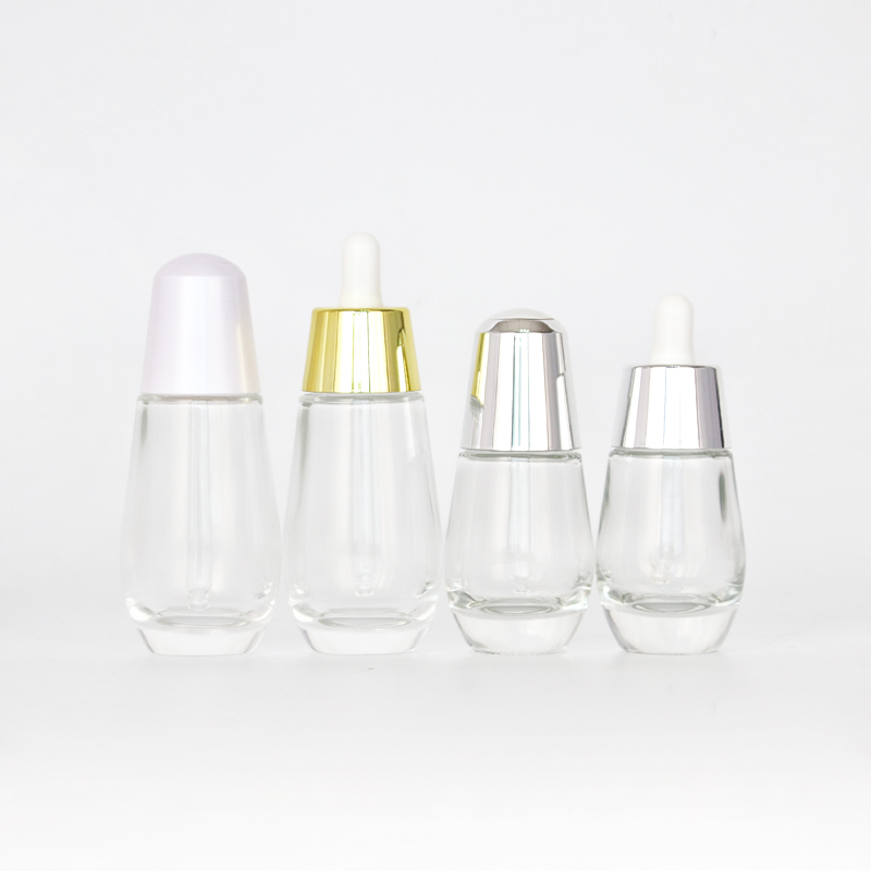 100ml Glass Bottles With Lids - Stylish clear glass dropper bottles – Uzone
