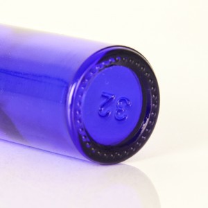 Cobalt Blue Small Essential Oil Roll On Bottle for Cosmetic Package