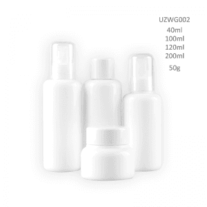 OEM Factory for 5ml Glass Spray Perfume Bottles - Opal White Glass Bottle And Cream Jar – Uzone