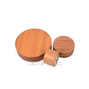 Sapele wooden lid for reed diffuser bottle and cream jar