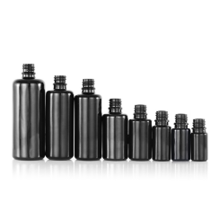 Which glass bottle is better for skin care products packing?  UV glass or opaque black glass?