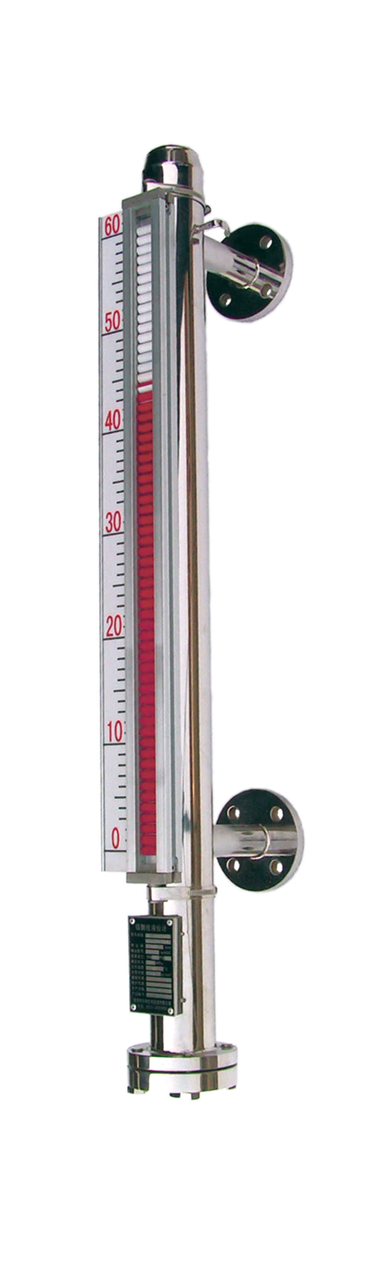 Side-mounted magnetic float level gauge to ensure safe and accurate measurement