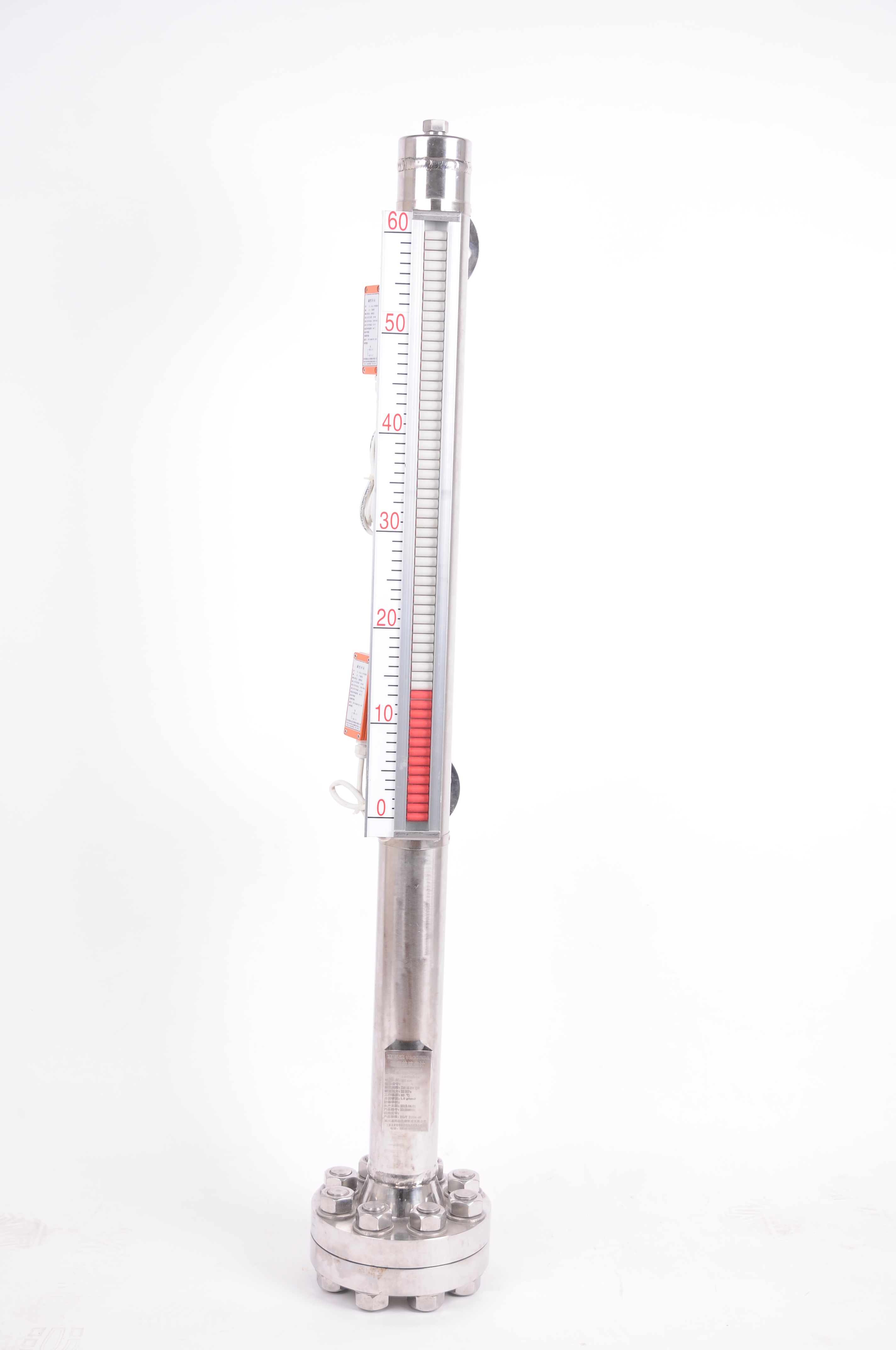 What is the reason for the inaccurate measurement of the remote magnetic flap level gauge?