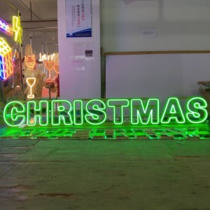Tanda Neon Natal 12v Merry 3