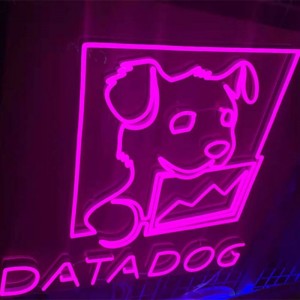 كلب البيانات نيون تسجيل مخصص wall3