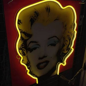Lukisan dinding Marilyn Monroe n2