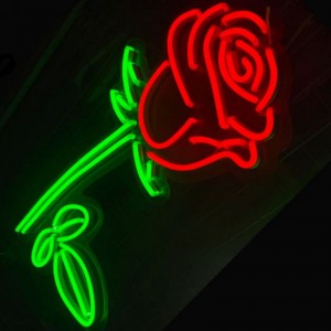 Розови неонови надписи романтичен неон 5