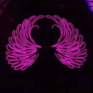 Vasten Angel wings neon sign c3