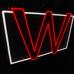 Vasten logotipo personalizado sinais de néon 3