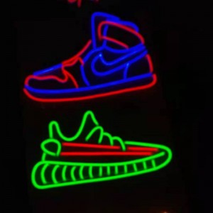 Vasten custom shoes neon signs2