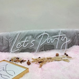 mu party neon sign