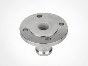 PTFE Lined Male Camlock x Flange