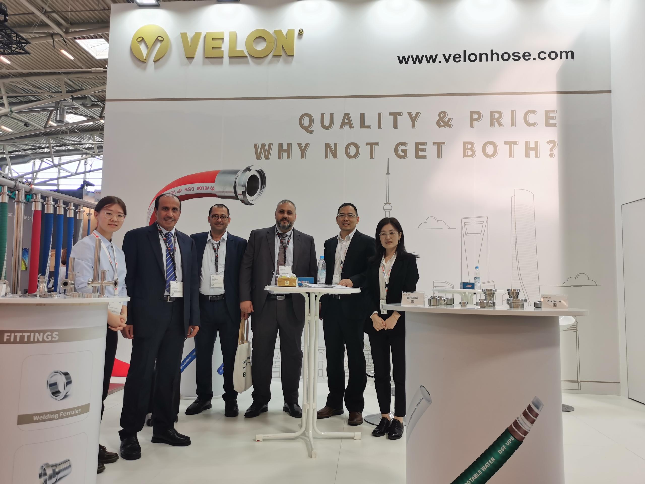 FIRST SHOW OF VELON AT DRINKTEC 2022