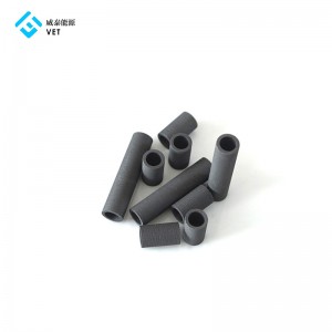 Hot size for graphite tube, round resin impregnated graphite tubes