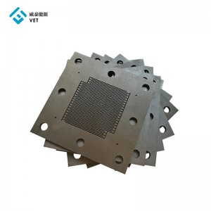 High Quality Graphite Block - Reasonable price for Liquid flow used battery plates graphite bipolar plate made in China – VET Energy