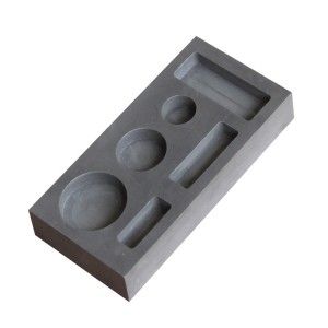 Superior expanded graphite molded, small size silver graphite mold