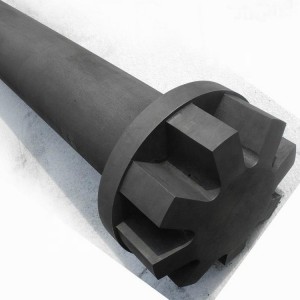 Anti-Oxidant Graphite Rotor and Shaft for Aluminum Hydrogen Degassing