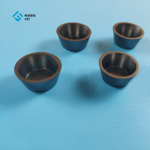 Customized Glass Carbon Crucible For Laboratory Heat Treatment