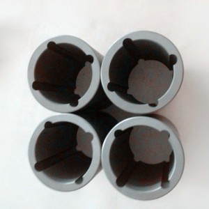 Wear-resisting graphite bush bearings