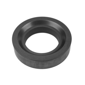 Antimony impregnated seal graphite carbon ring