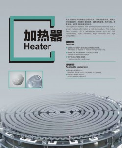 Long-life SIC Coated Graphite Heater for MOCVD K465i, Graphite Heater for epitaxy