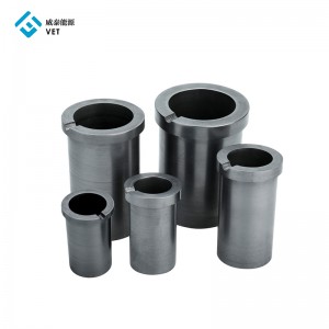 Refractory graphite crucible, pyrolytic graphite melting crucibles